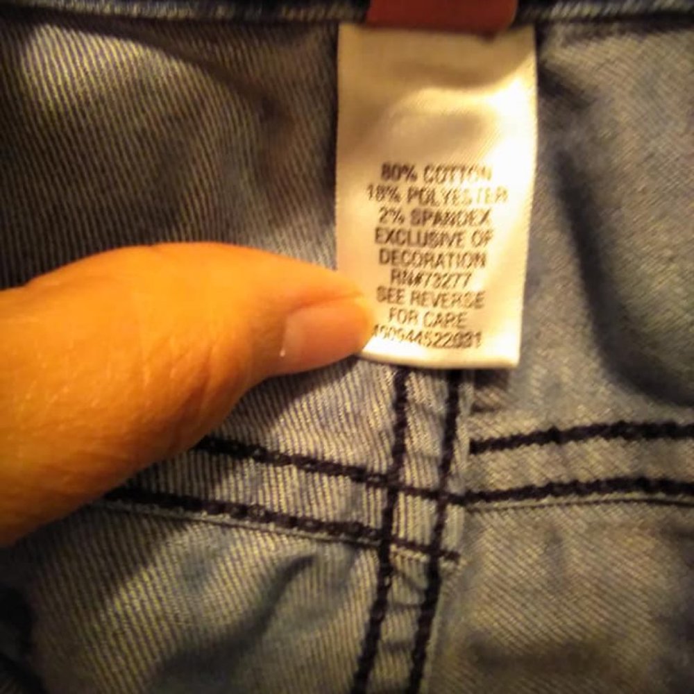 Women's Size 16 Elle brand jeans - acid washed - Picture 6 of 6
